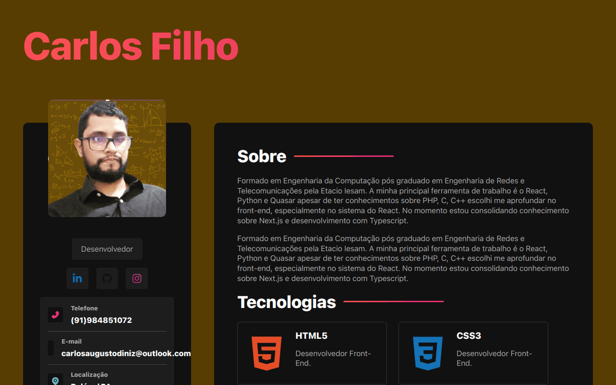 portfolio Basico